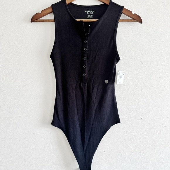 American Eagle Outfitters Tops - American Eagle ribbed tank bodysuit NWT XS